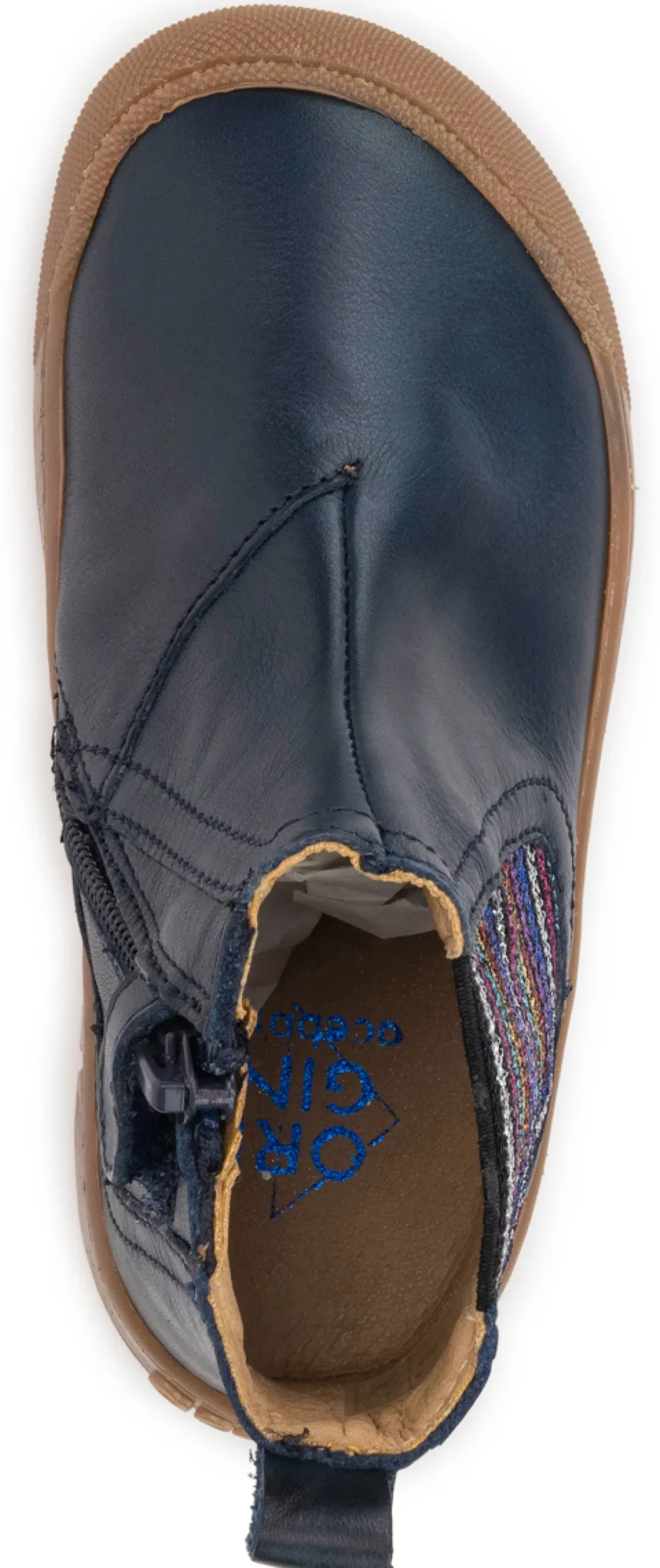 Acebos ~ Chelsea Boot Leder ~ Marino