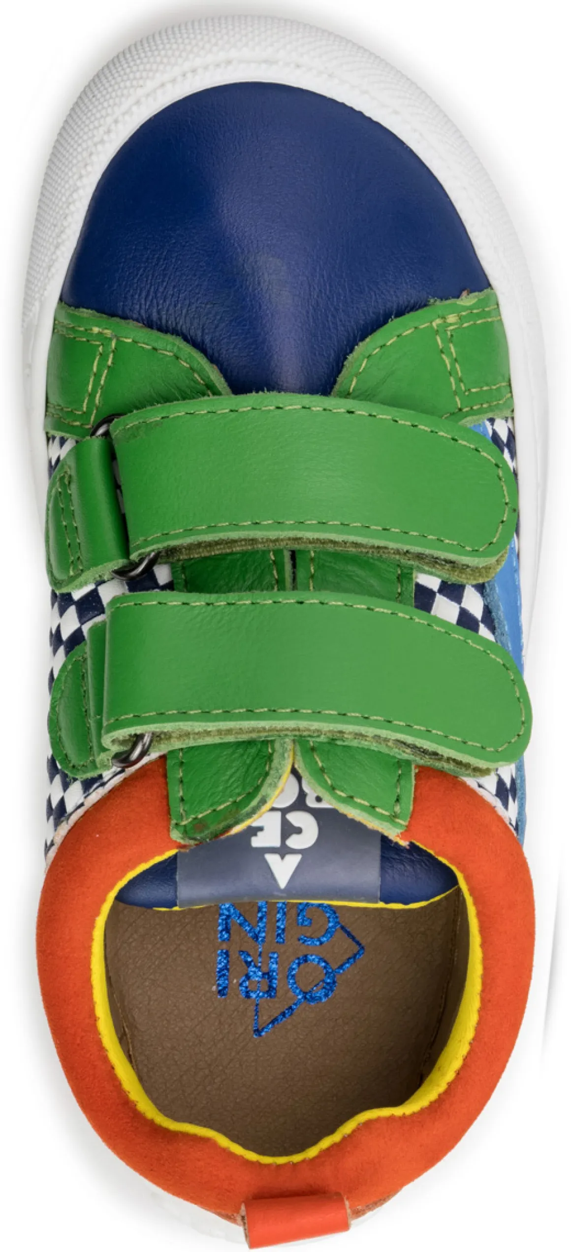 Acebos ~ LowCut Klettschuh Leder ~ Multi Blue