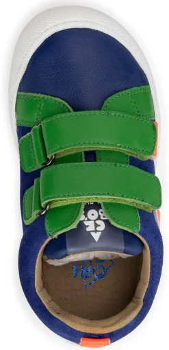 Acebos ~ LowCut Klettschuh Leder ~ Cobalto