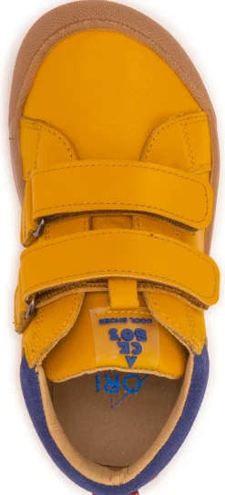 Acebos ~ MidCut Klettschuh Leder ~ Mustard