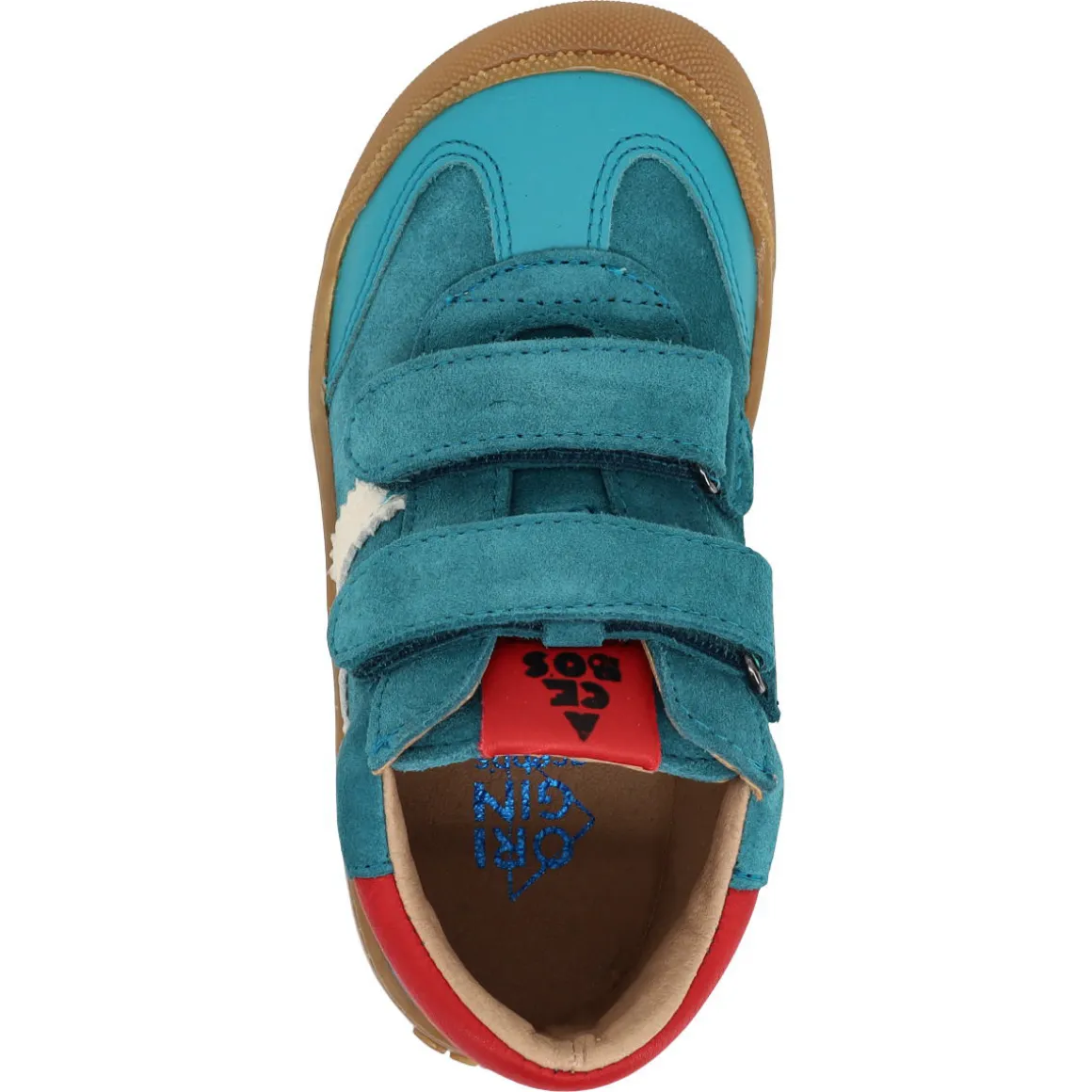Acebos ~ MidCut Klettschuh Leder ~ Peacock