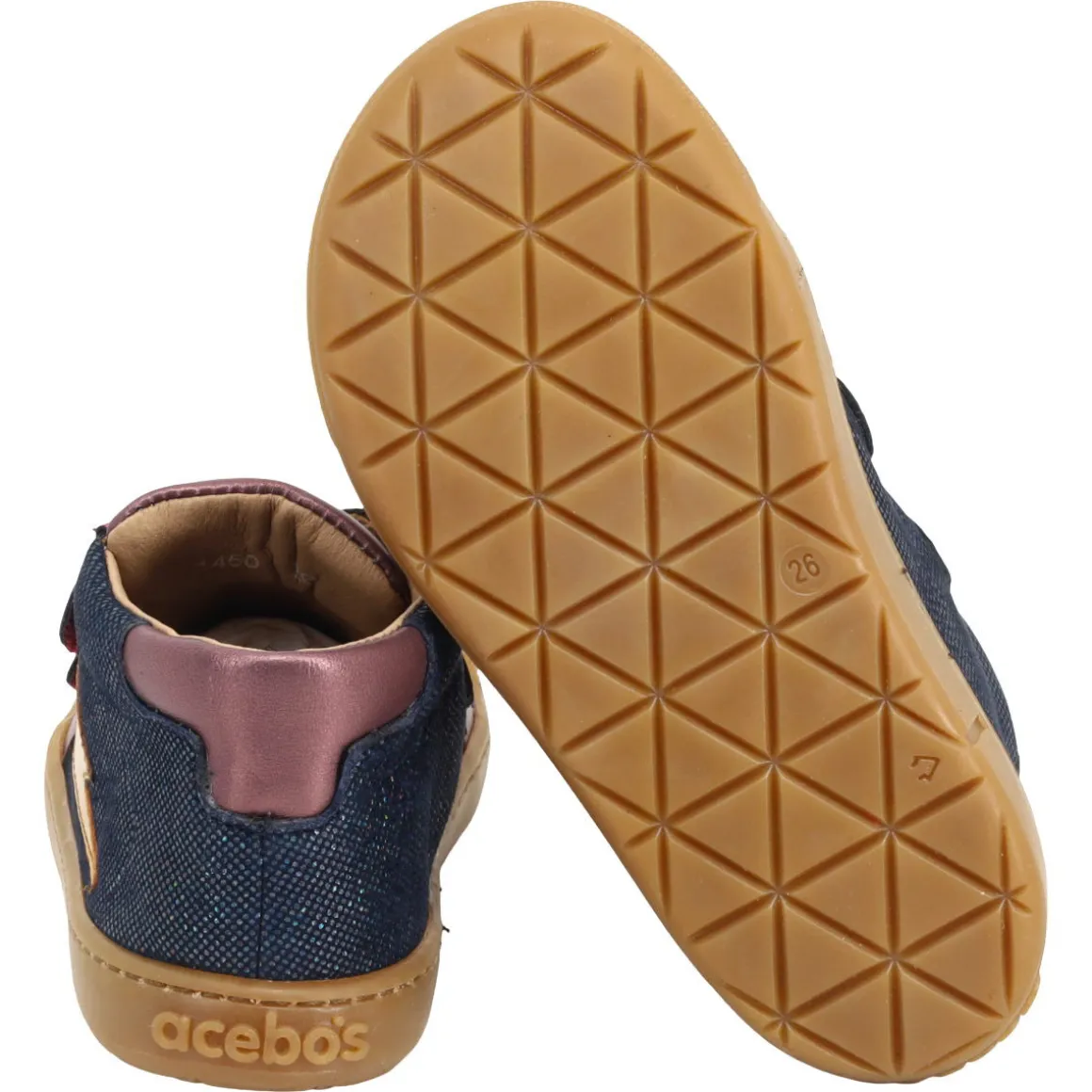 Acebos ~ MidCut Klettschuh Leder ~ Marino