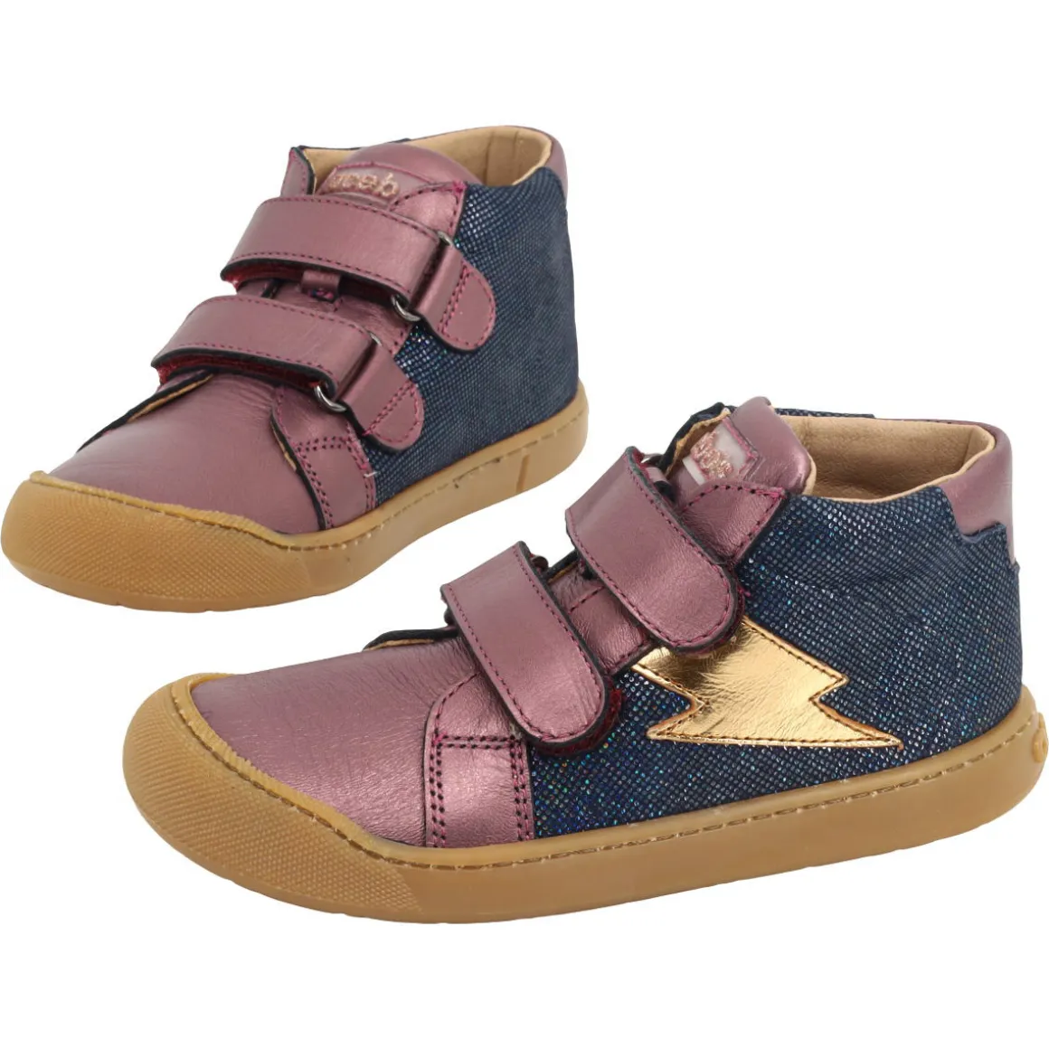 Acebos ~ MidCut Klettschuh Leder ~ Marino