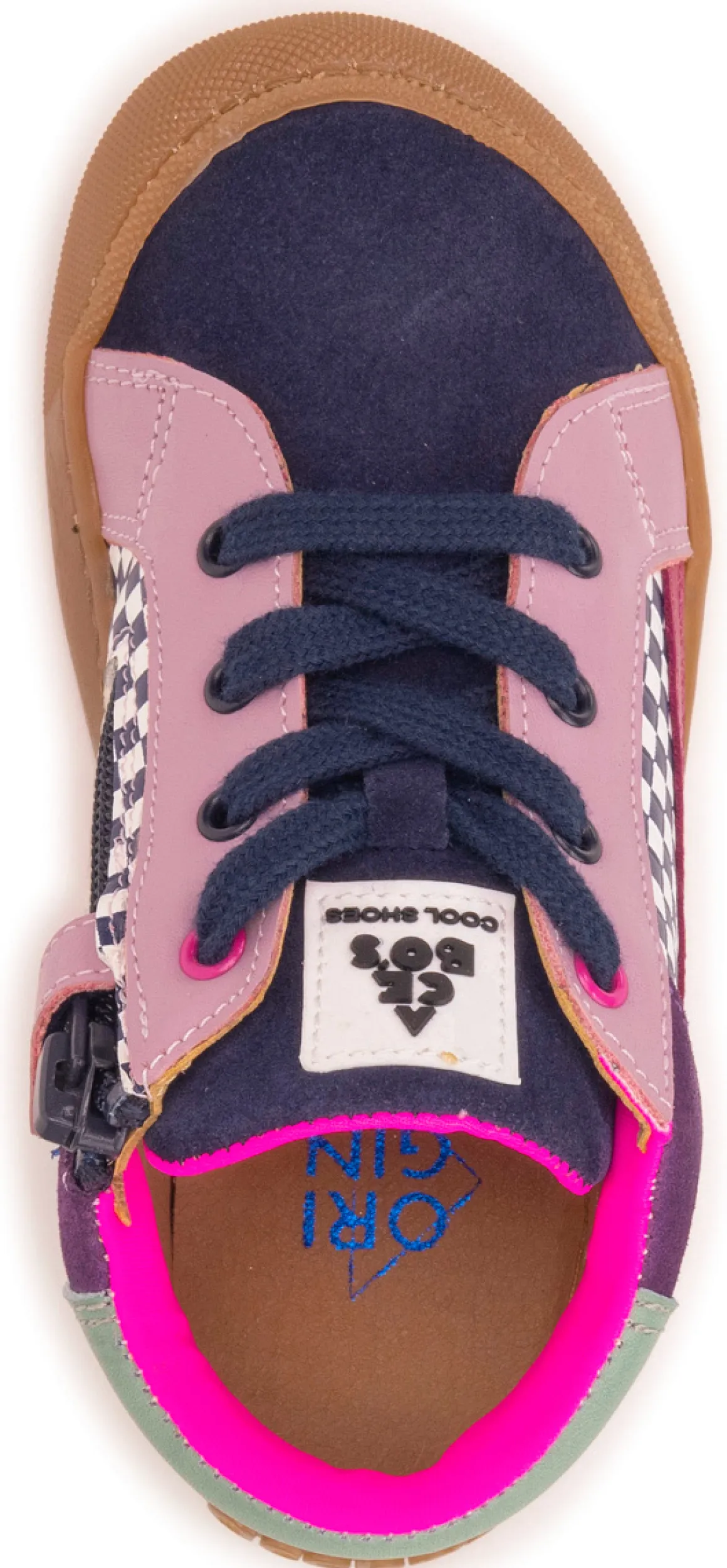 Acebos ~ MidCut Schnürschuh Leder ~ Berry