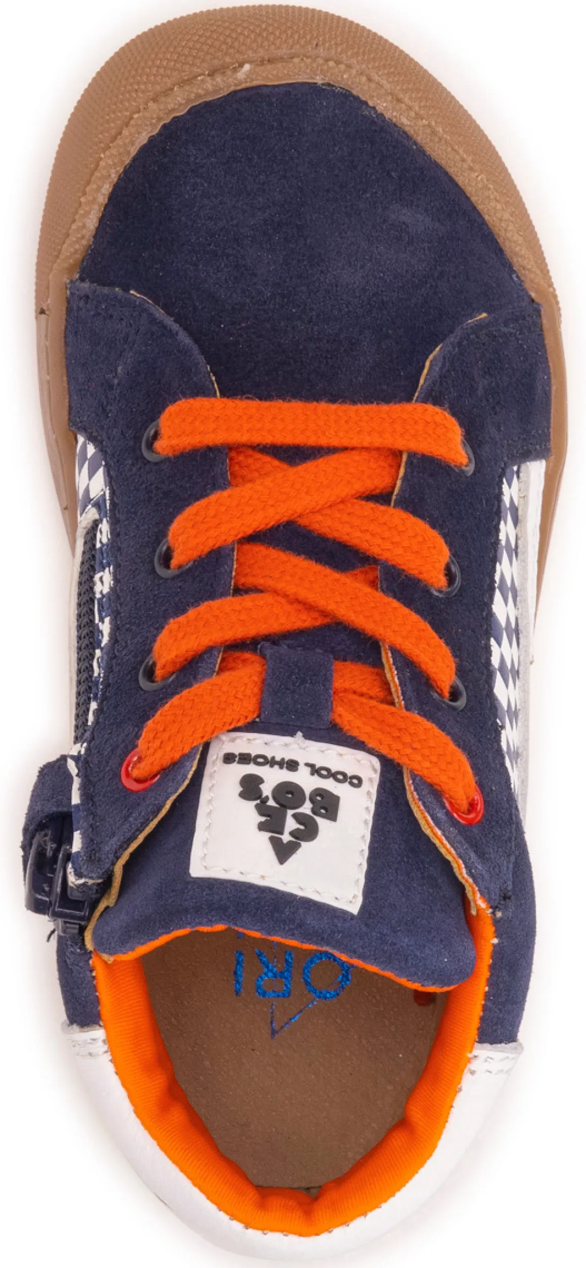 Acebos ~ MidCut Schnürschuh Leder ~ Marino