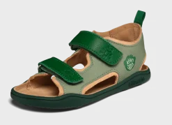 Affenzahn ~ Airy Leder Sandale ~ Frosch