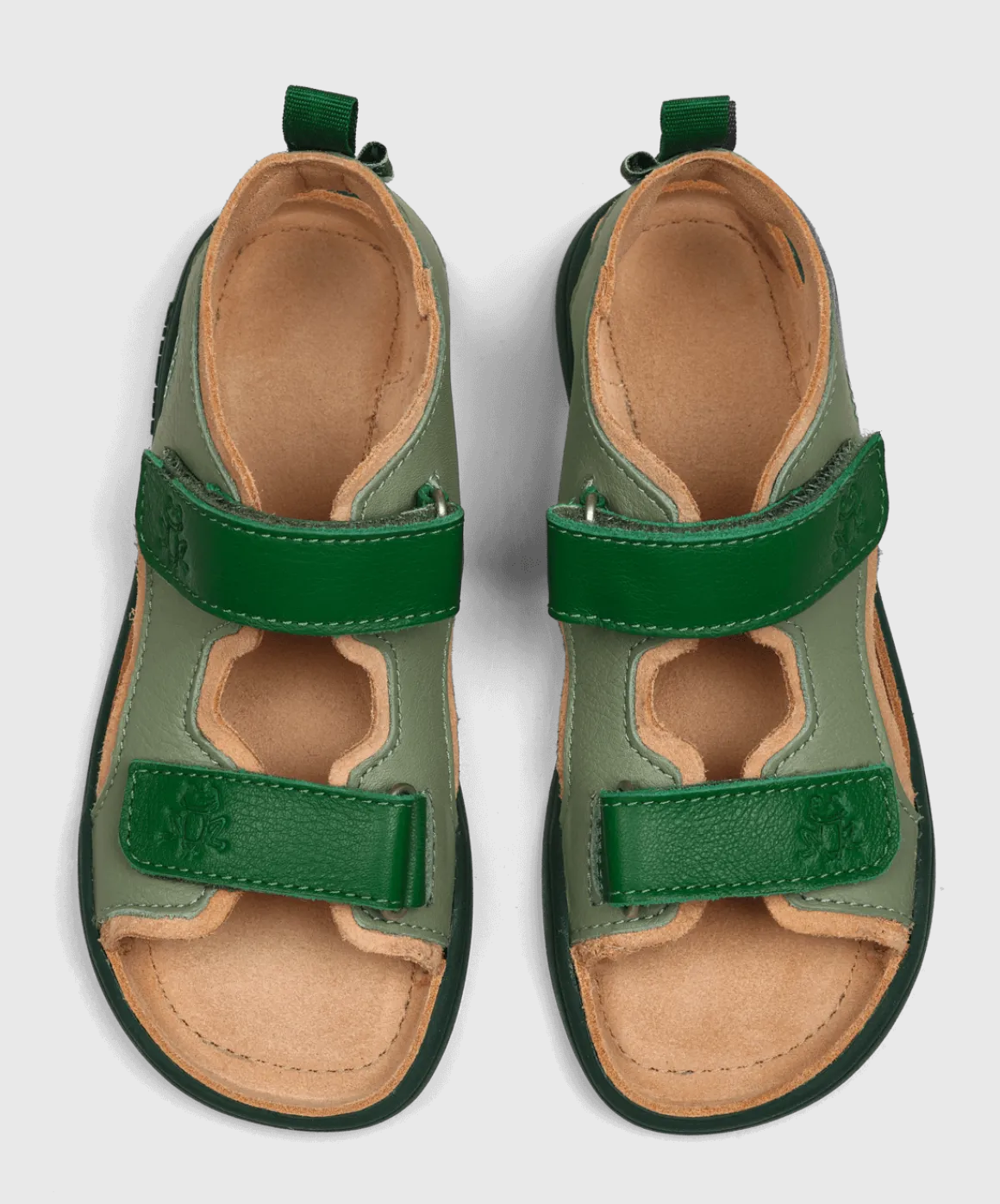 Affenzahn ~ Airy Leder Sandale ~ Frosch