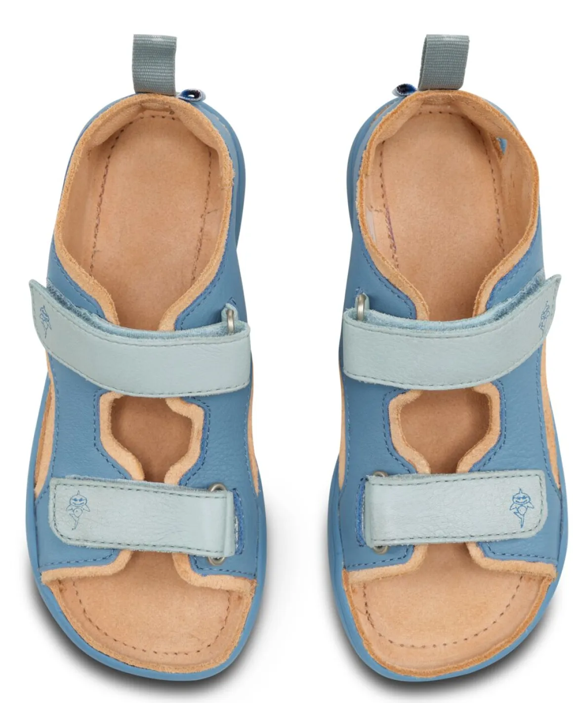 Affenzahn ~ Airy Leder Sandale ~ Hai