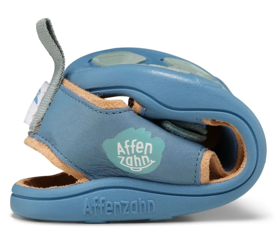 Affenzahn ~ Airy Leder Sandale ~ Hai