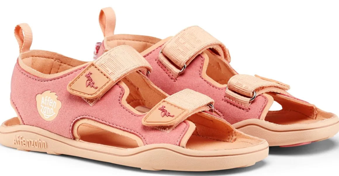Affenzahn ~ Airy vegane Sandale ~ Flamingo