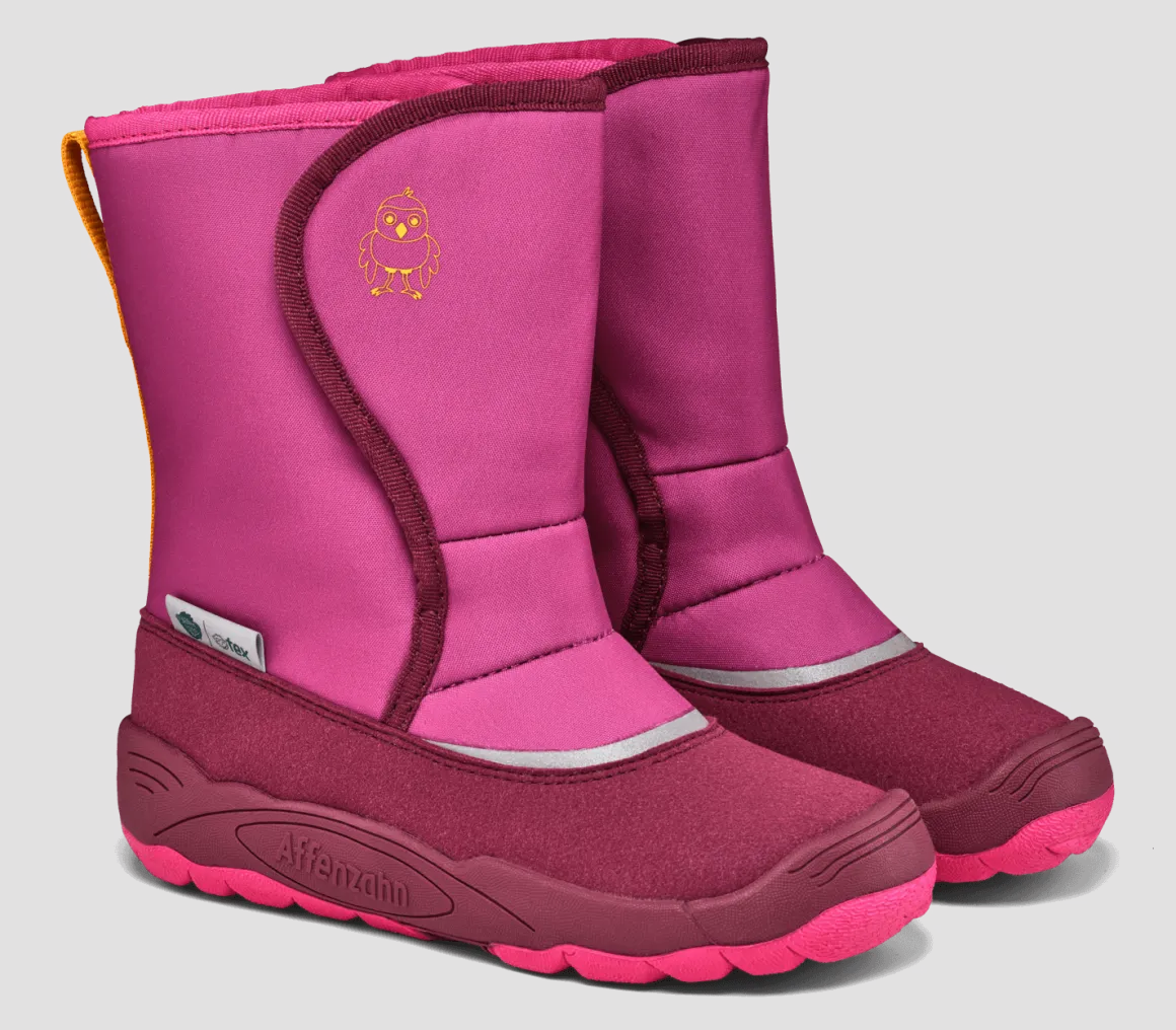 Affenzahn ~ Freezy Schneestiefel Vegan + TEX ~ Vogel