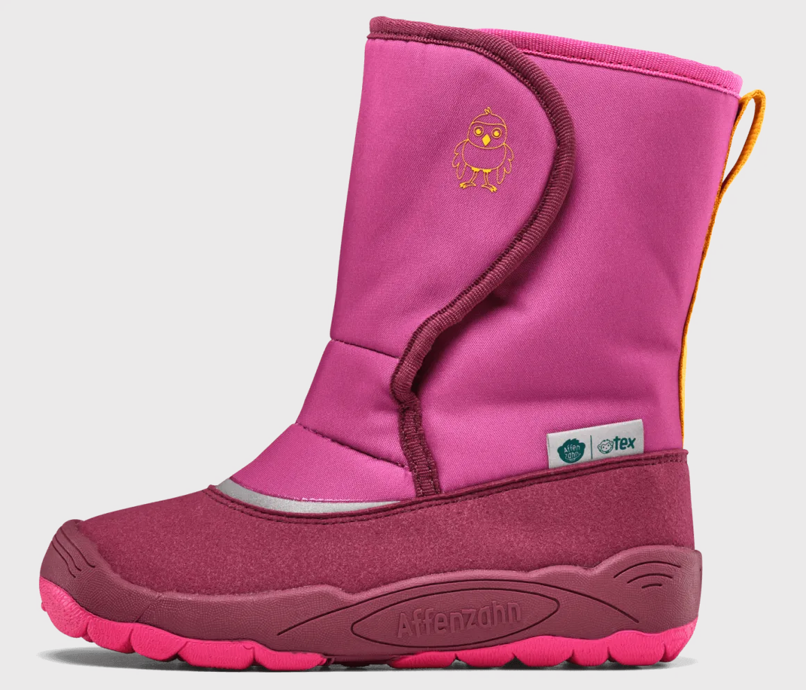 Affenzahn ~ Freezy Schneestiefel Vegan + TEX ~ Vogel