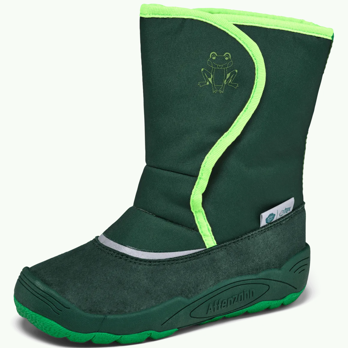 Affenzahn ~ Freezy Schneestiefel Vegan + TEX ~ Frosch