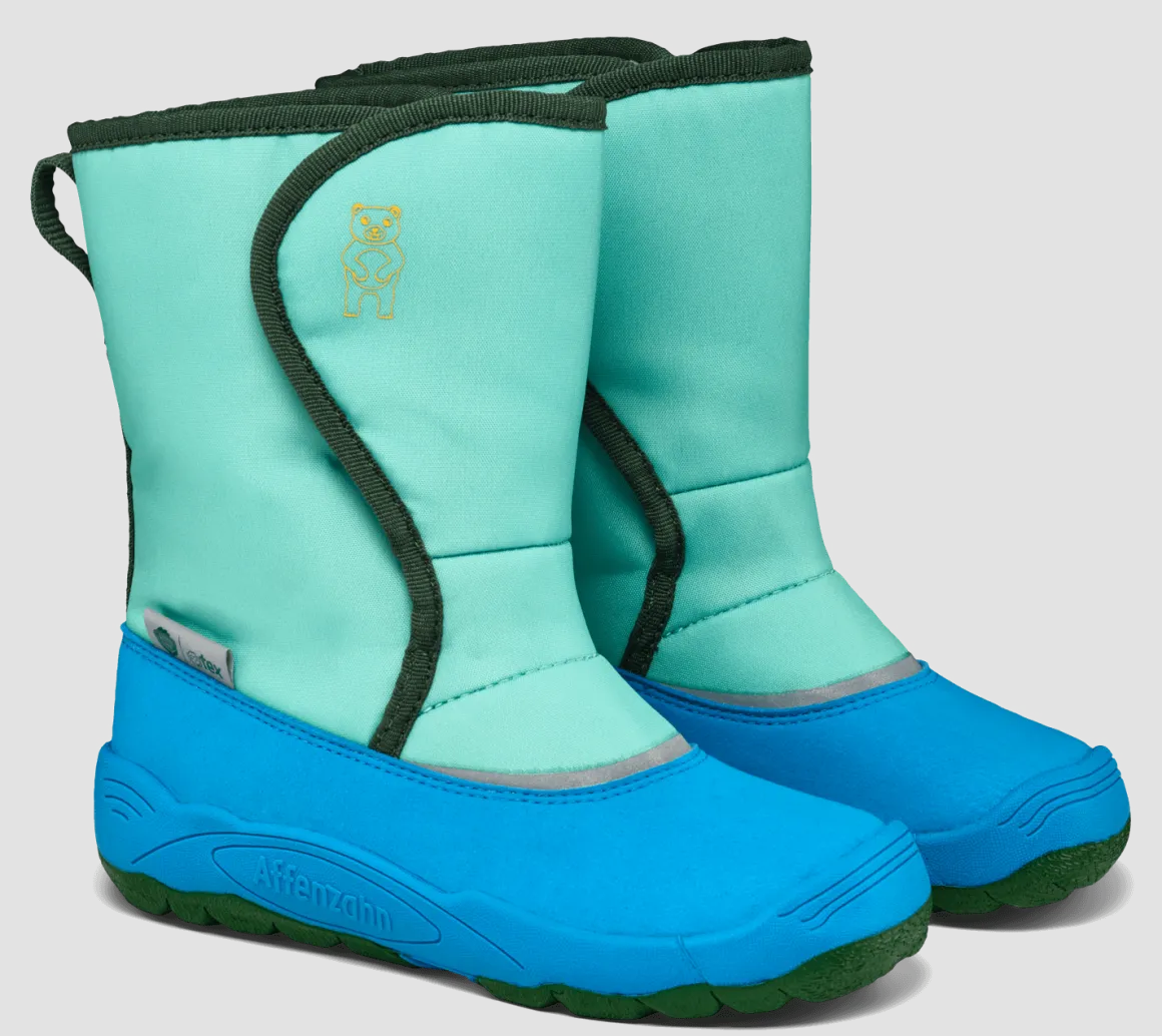 Affenzahn ~ Freezy Schneestiefel Vegan + TEX ~ Kreativ Bär