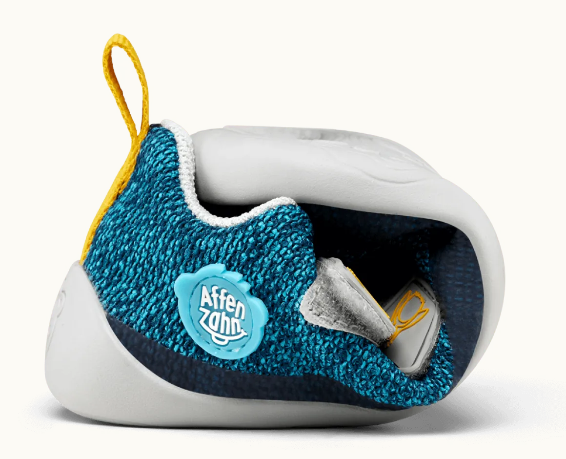 Affenzahn ~ Happy Knit vegan LowCut Sneaker ~ Pinguin