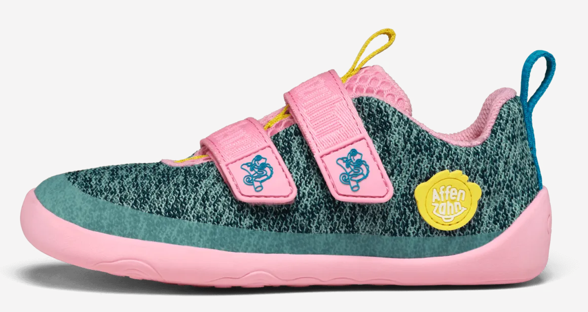 Affenzahn ~ Happy Knit Vegan LowCut Sneaker ~ Chamäleon