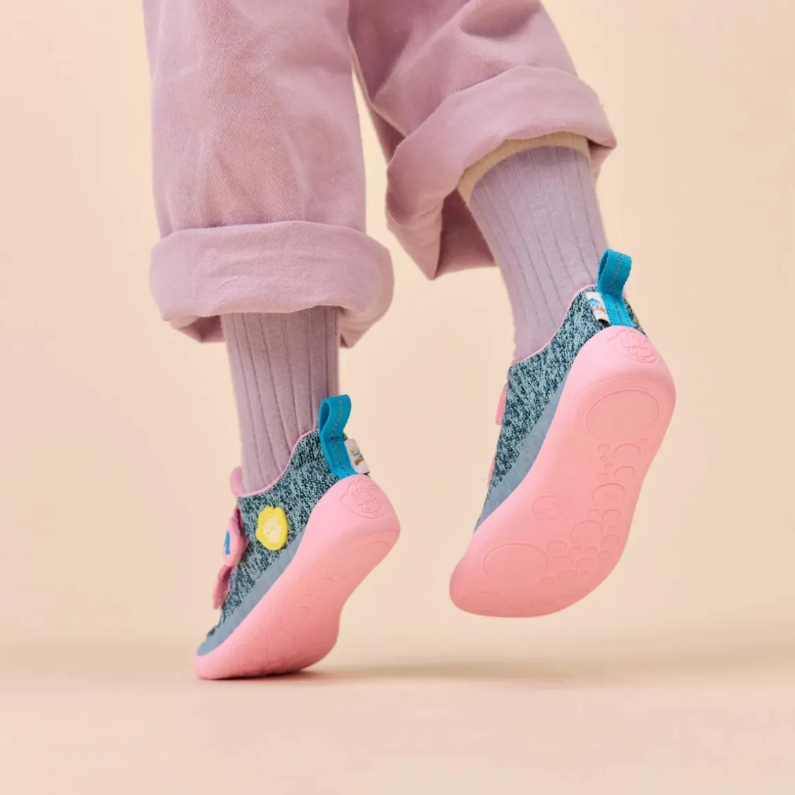 Affenzahn ~ Happy Knit Vegan LowCut Sneaker ~ Chamäleon