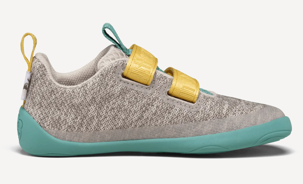 Affenzahn ~ Happy Knit Vegan LowCut Sneaker ~ Nashorn