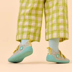 Affenzahn ~ Happy Knit Vegan LowCut Sneaker ~ Nashorn