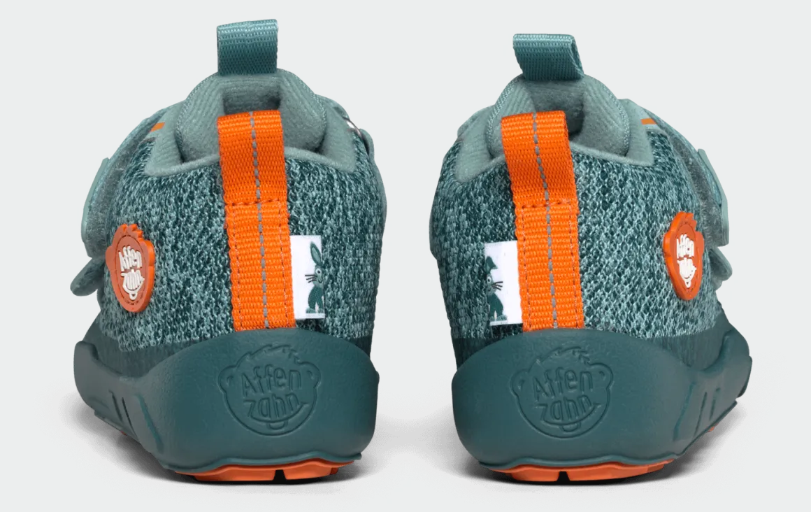Affenzahn ~ Happy Knit vegan LowBoot + TEX ~ Hase