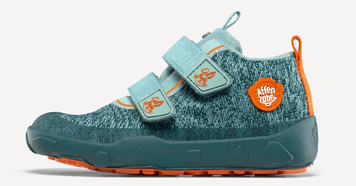 Affenzahn ~ Happy Knit vegan LowBoot + TEX ~ Hase