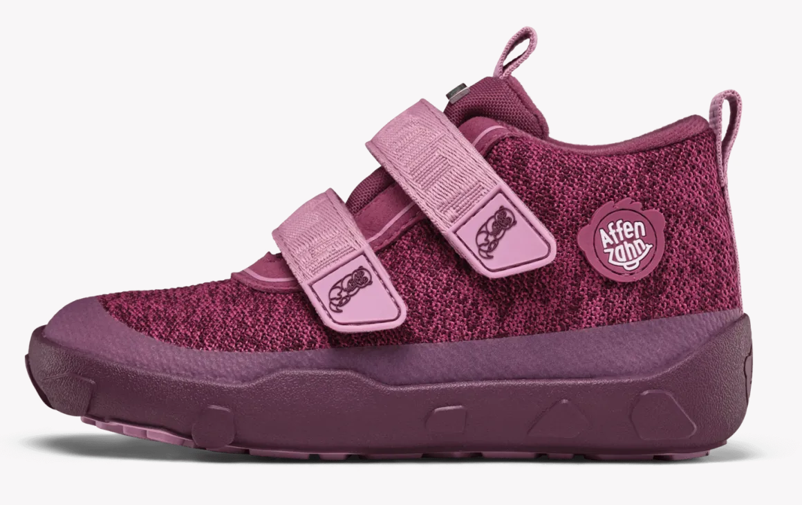 Affenzahn ~ Happy Knit vegan LowBoot + TEX ~ Otter