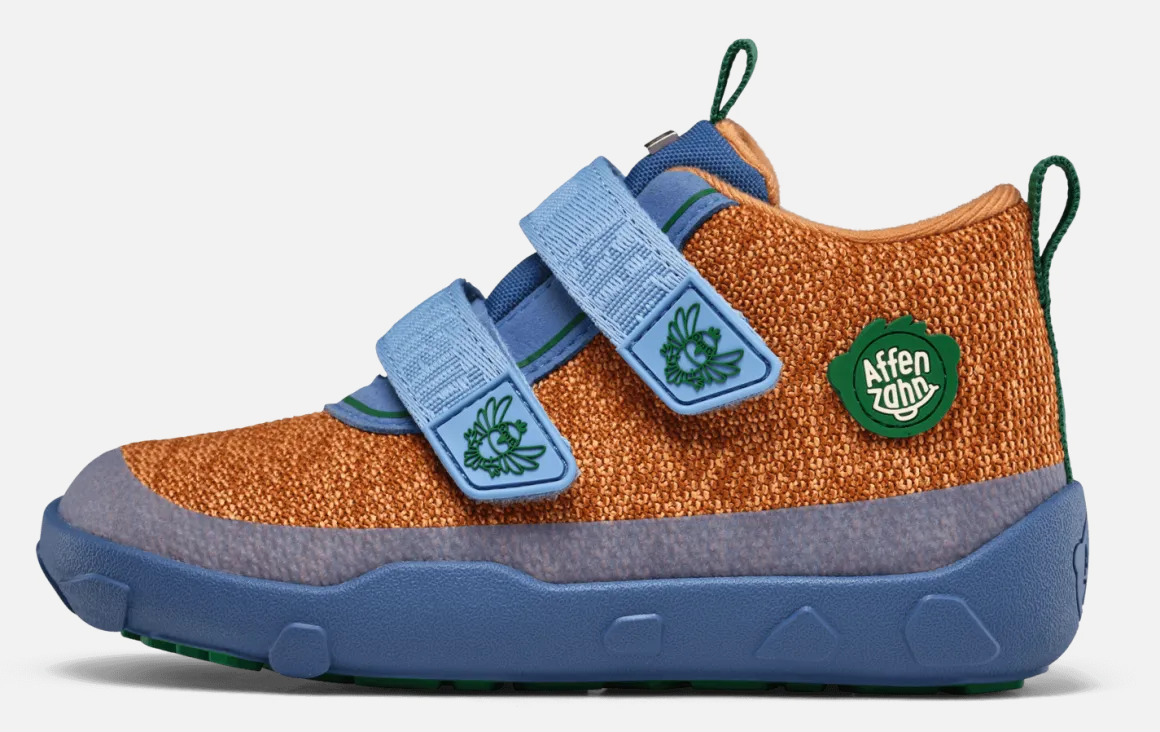 Affenzahn ~ Happy Knit vegan LowBoot + TEX ~ Paradiesvogel