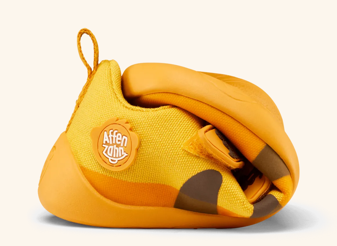 Affenzahn ~ Lucky Baumwolle vegan LowCut ~ Tiger