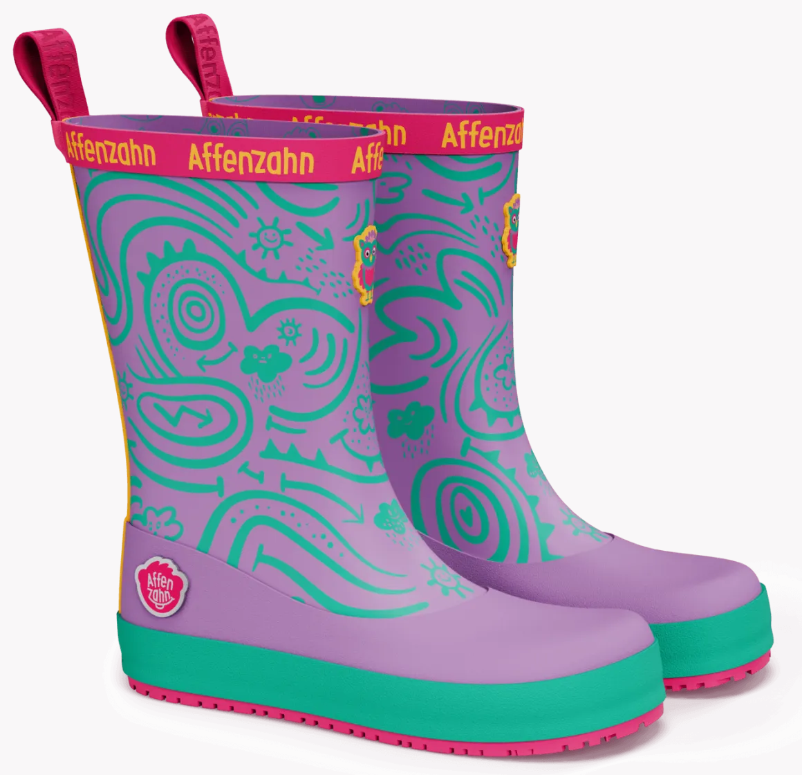 Affenzahn ~ Plashy Gummistiefel ~ Eule