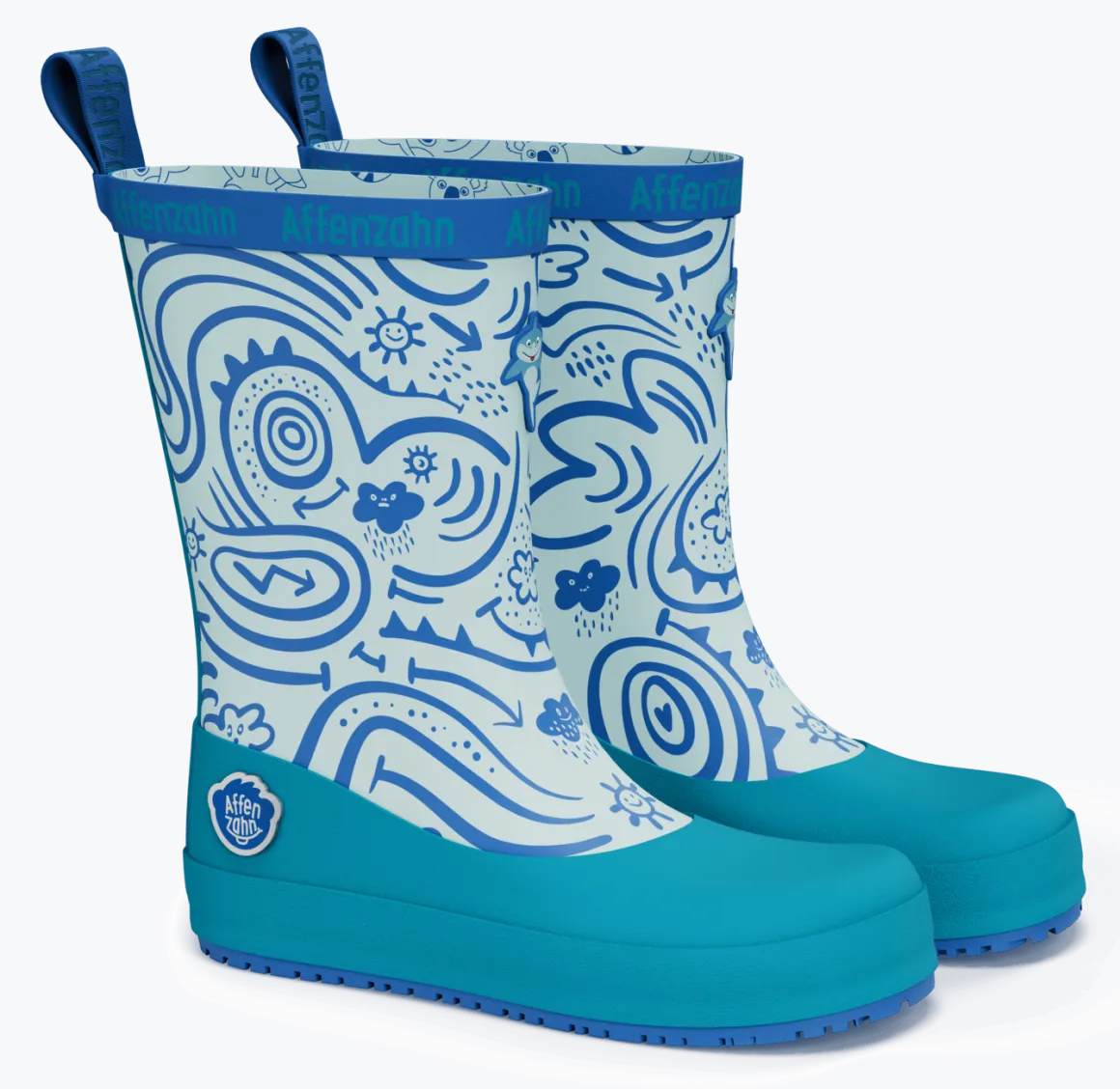 Affenzahn ~ Plashy Gummistiefel ~ Hai