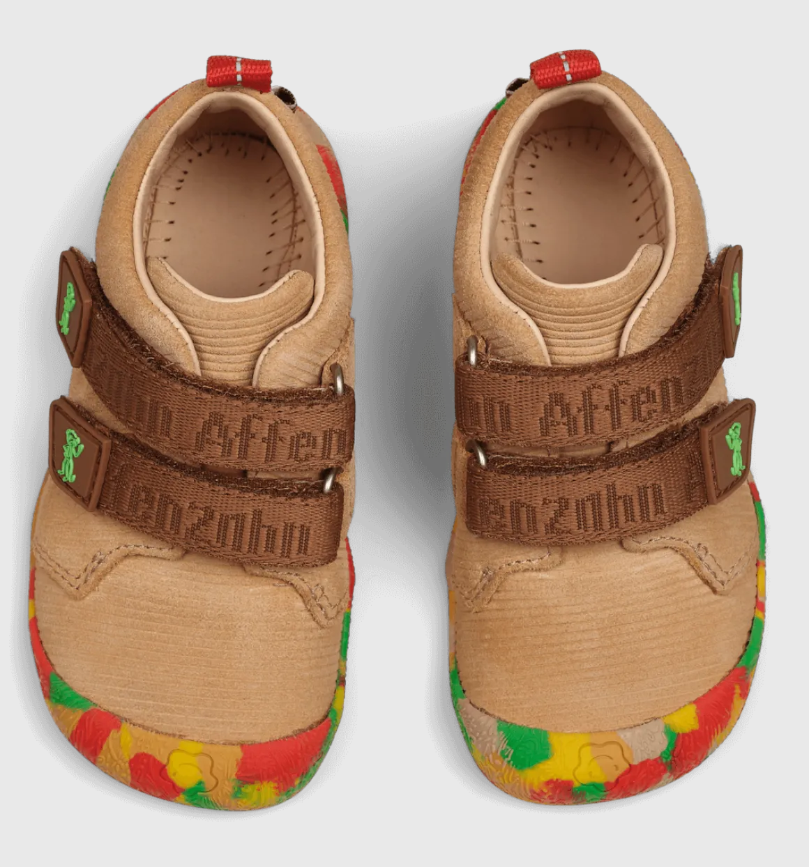 Affenzahn ~ Walky Lauflerner MidCut Leder ~ Affenzahn