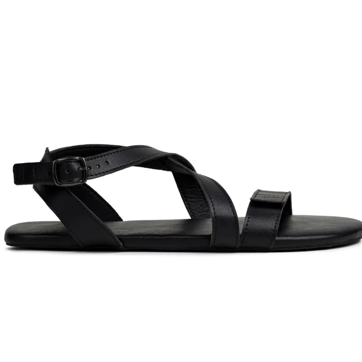 Ahinsa ~ Hava 2.0 Sandale Vegan ~ Schwarz