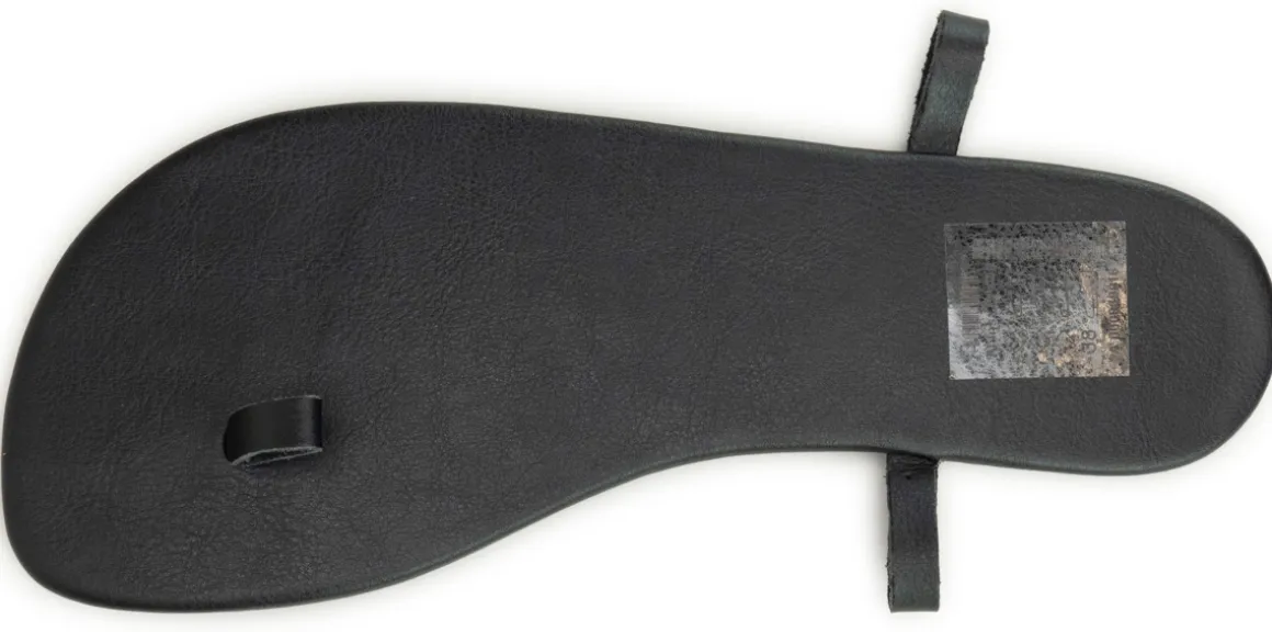 Ahinsa ~ Sandale Vegan ~ Schwarz