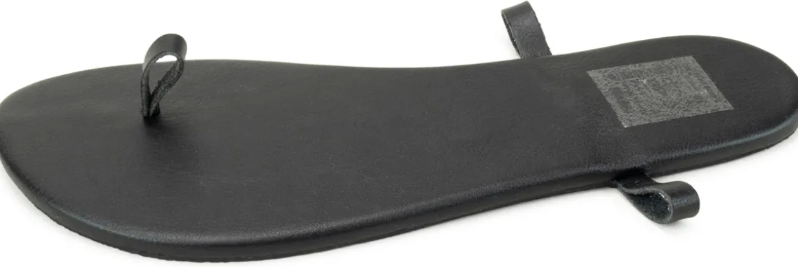 Ahinsa ~ Sandale Vegan ~ Schwarz