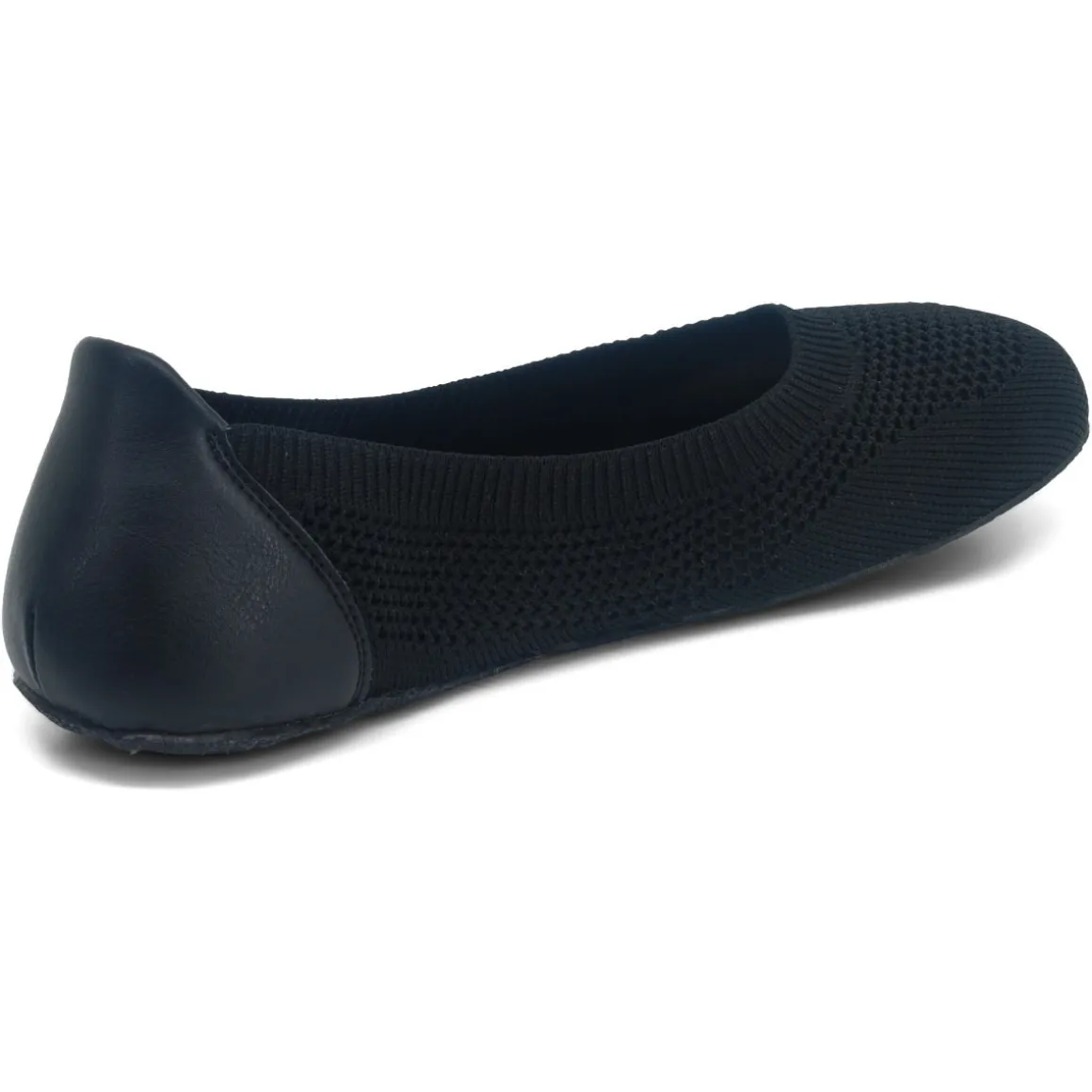 Ahinsa ~ Softy Knit Ballerina ~ Schwarz