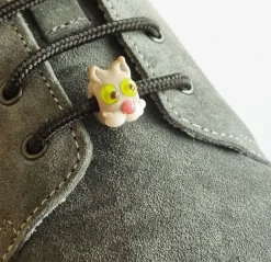 Atelier Schatzmuschel ~ Schuh Perle ~ Katze