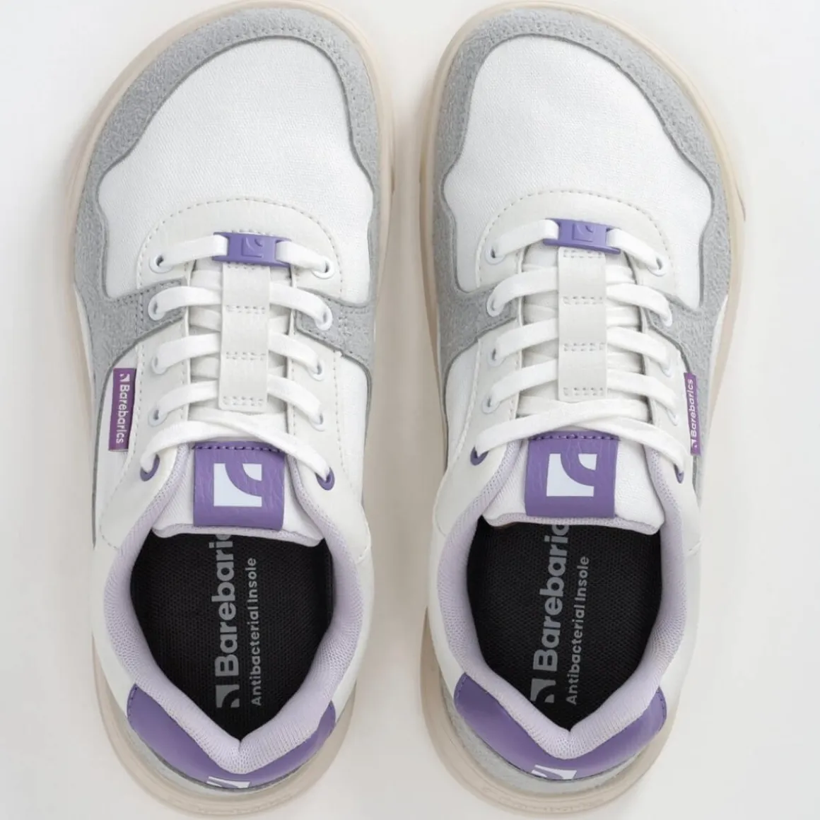 Barebarics ~ Zing ~ White & Purple