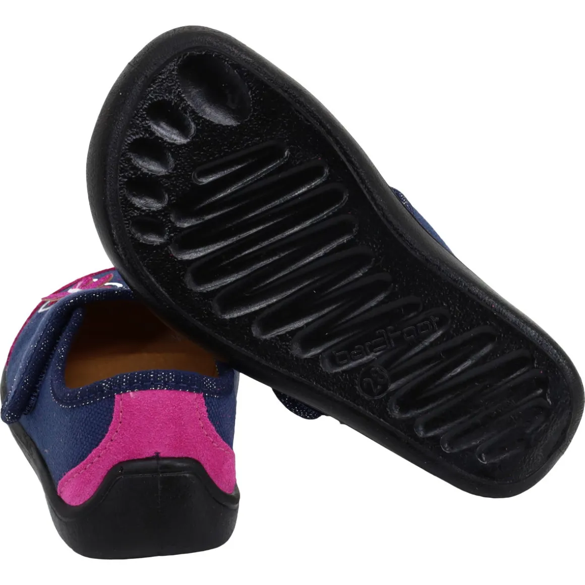 bar3foot Elf ~ Athena Slipper ~ Schmetterling Glitzer