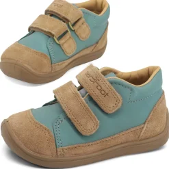 bar3foot Elf ~ Step Leder Sneaker ~ Mint