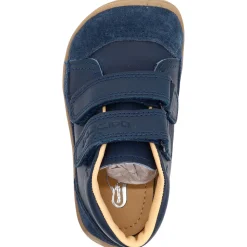 bar3foot Elf ~ Step Leder Sneaker ~ Navy