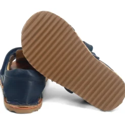 bar3foot Flex ~ Sunny Leder Sandale ~ Navy