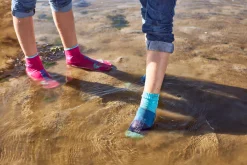 Beachies ~ Aquasocke HX Colorblock ~ Meerblau