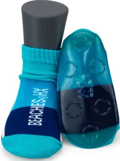 Beachies ~ Aquasocke HX Colorblock ~ Meerblau