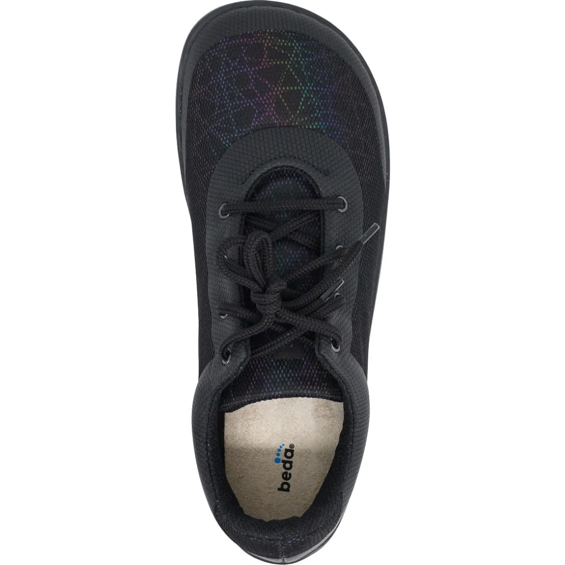 beda |a ~ LowCut Schnür-Sneaker Mesh ~ Daisy Reflective