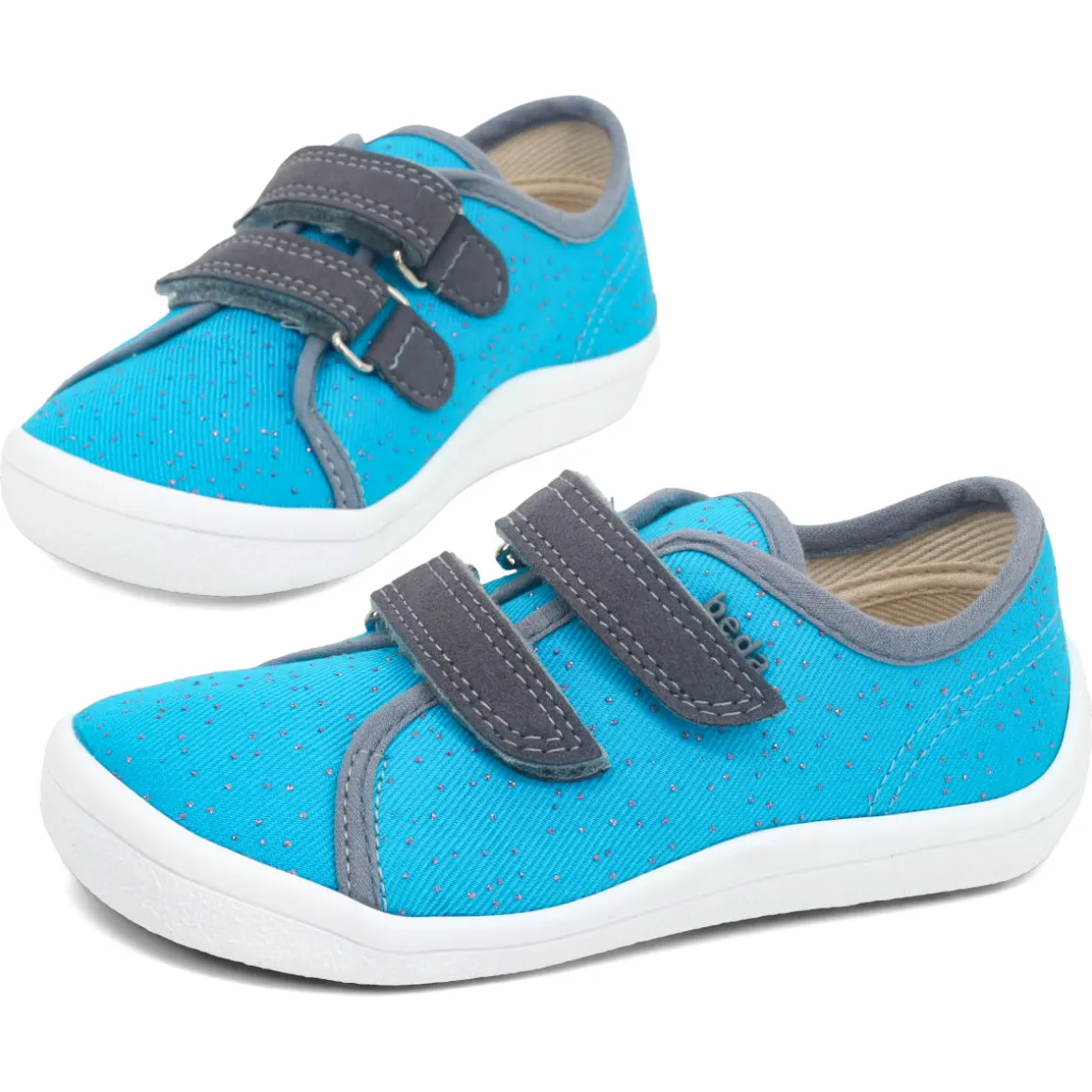 beda Playful ~ Textil Low ~ Turquoise Shine