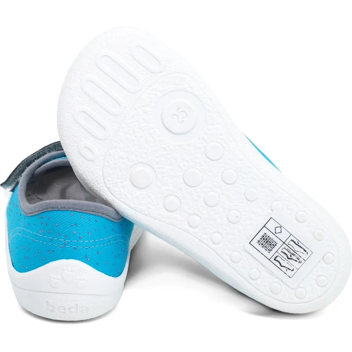 beda Playful ~ Textil Low ~ Turquoise Shine