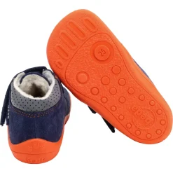 beda |v2 ~ MidCut Leder Winter + TEX ~ Blue Mandarine