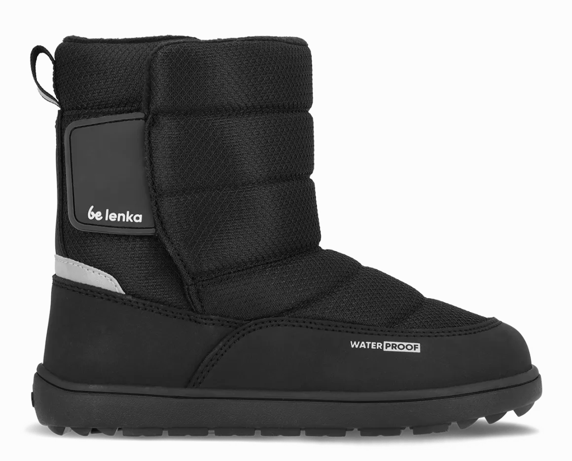 BeLenka Junior ~ Ailo Winterstiefel + Tex ~ All Black