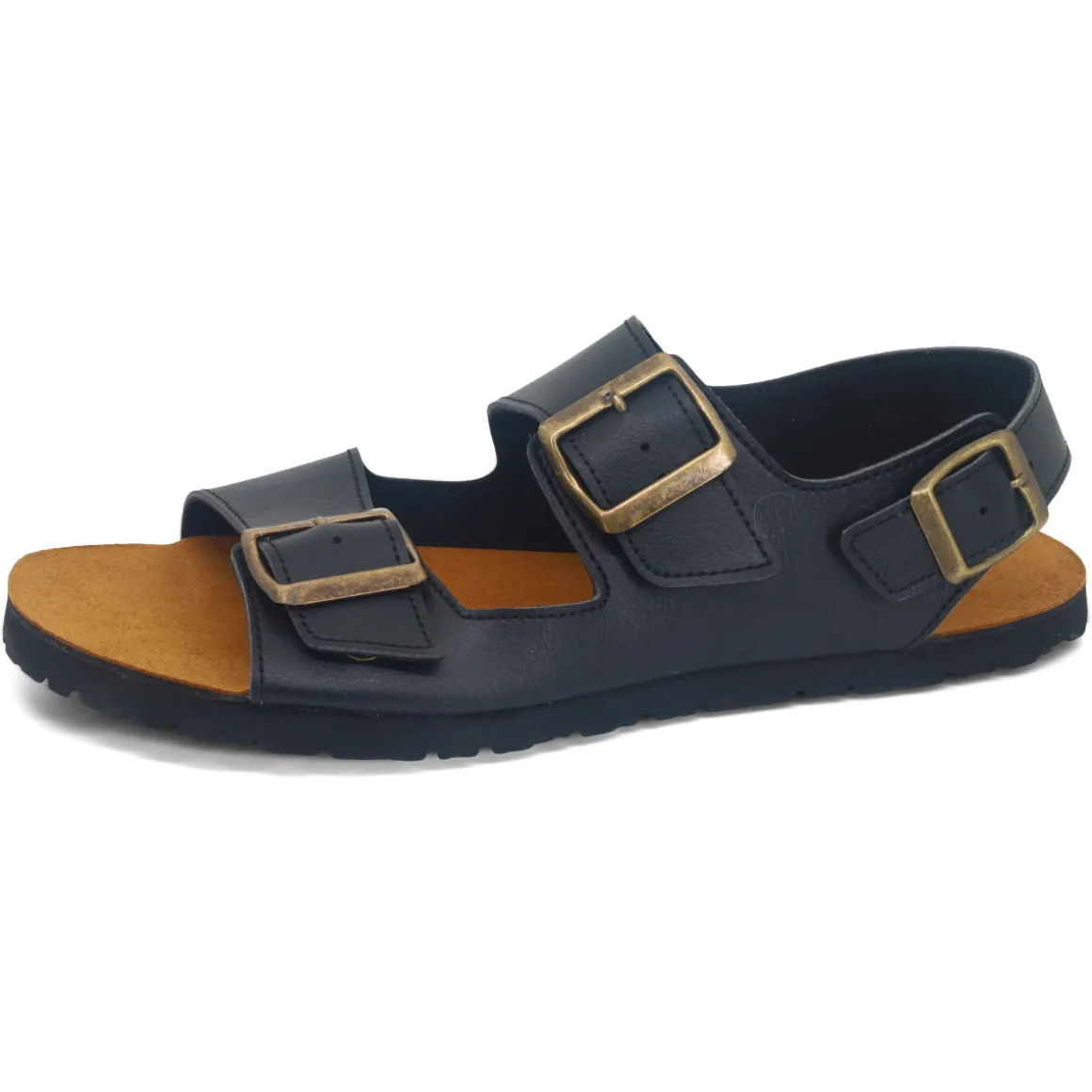 Bioworld ~ Chad Comfort Sandale Vegan ~ Black