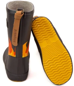 Bisgaard ~ Gummistiefel ~ Brown Flames